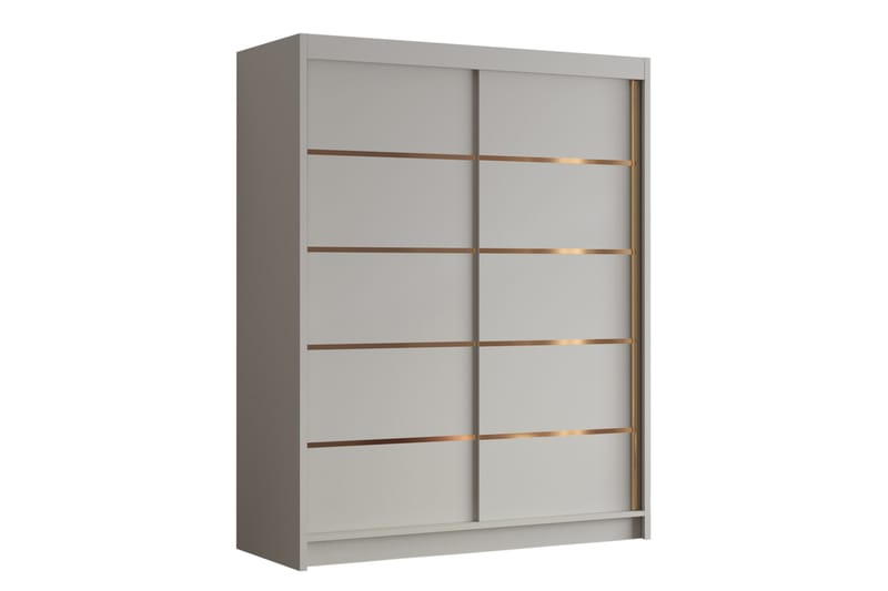 Emet Garderobe 150x200 cm - Beige - Oppbevaring - Garderober & garderobesystem