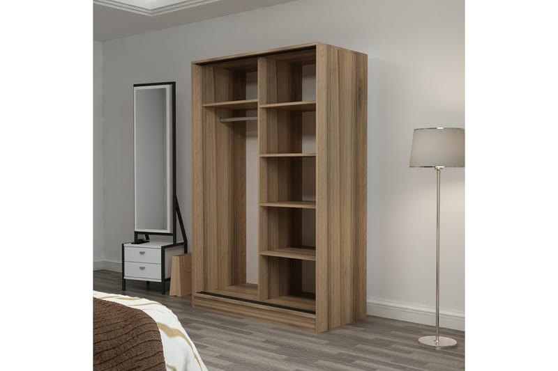 Garderobe Cambrian 120 cm - Antrasitt - Oppbevaring - Garderober & garderobesystem