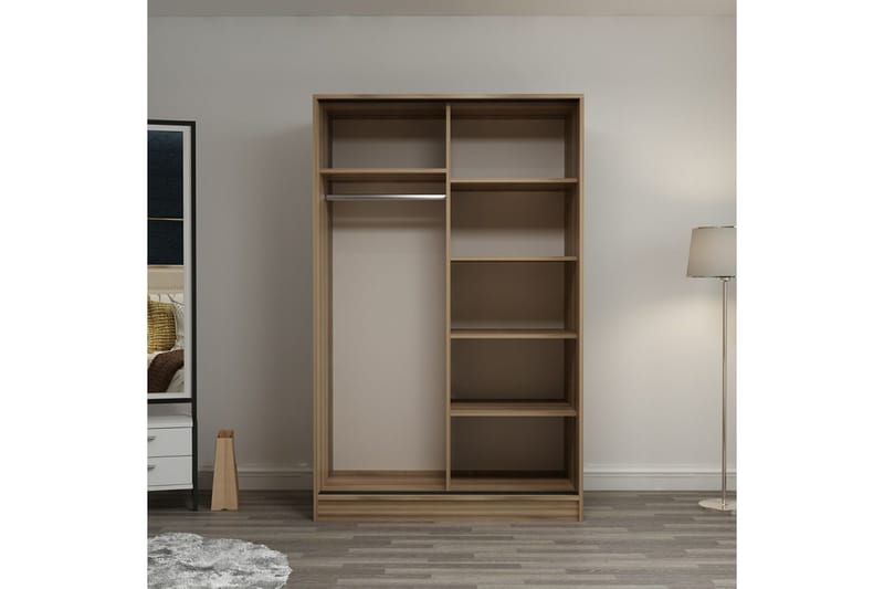 Garderobe Cambrian 120 cm - Antrasitt - Oppbevaring - Garderober & garderobesystem