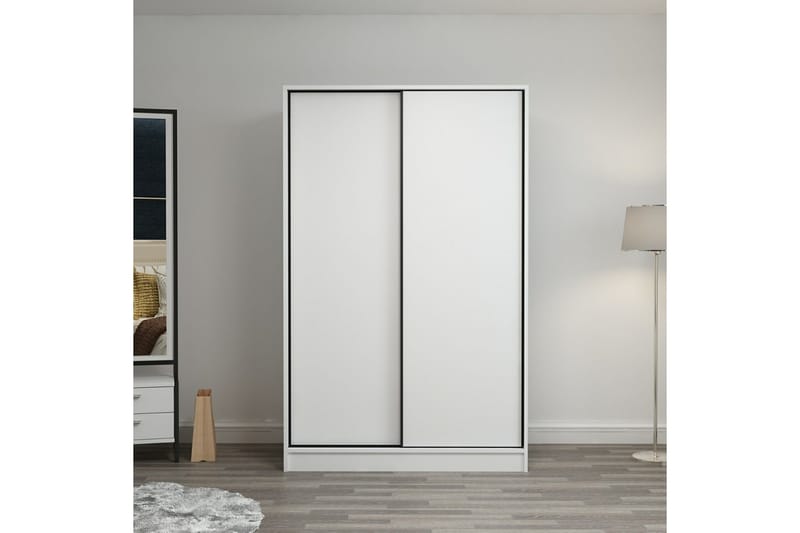 Garderobe Cambrian 120 cm - Hvit - Oppbevaring - Garderober & garderobesystem