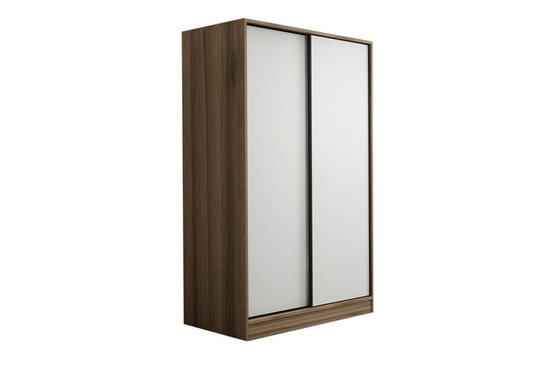 Garderobe Cambrian 120 cm - Hvit/Brun - Oppbevaring - Garderober & garderobesystem