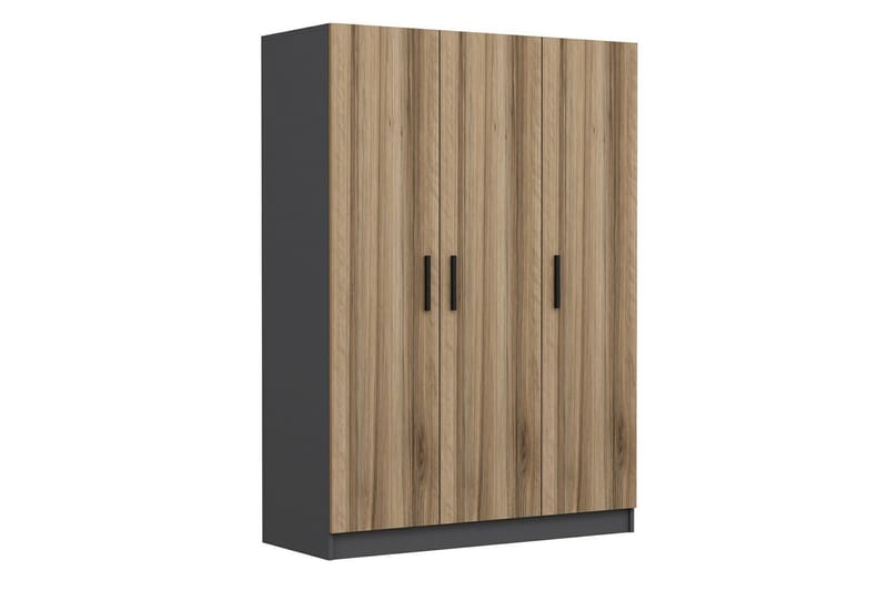 Garderobe Cambrian 135 cm - Antrasitt - Oppbevaring - Garderober & garderobesystem