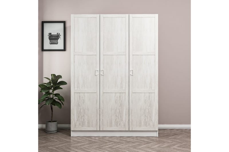 Garderobe Cambrian 135 cm - Beige - Oppbevaring - Garderober & garderobesystem