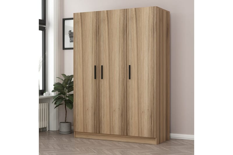 Garderobe Cambrian 135 cm - Eik - Oppbevaring - Garderober & garderobesystem