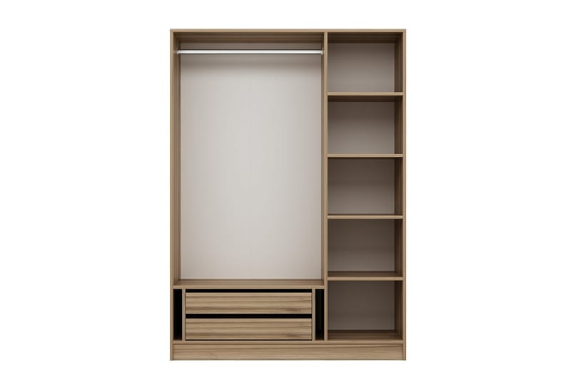 Garderobe Cambrian 135 cm - Eik - Oppbevaring - Garderober & garderobesystem