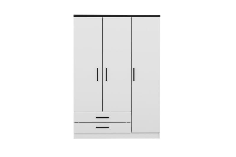 Garderobe Cambrian 135 cm - Hvit - Oppbevaring - Garderober & garderobesystem