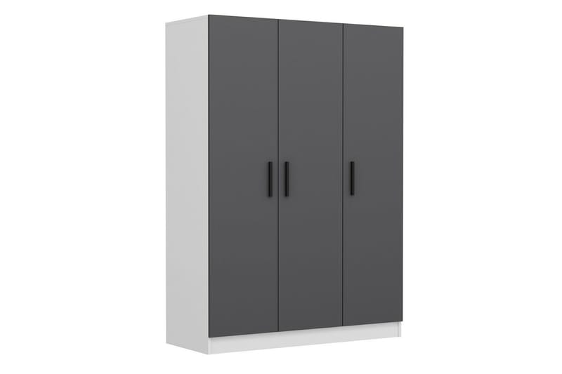 Garderobe Cambrian 135 cm - Hvit - Oppbevaring - Garderober & garderobesystem