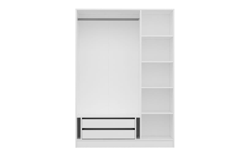 Garderobe Cambrian 135 cm - Hvit - Oppbevaring - Garderober & garderobesystem