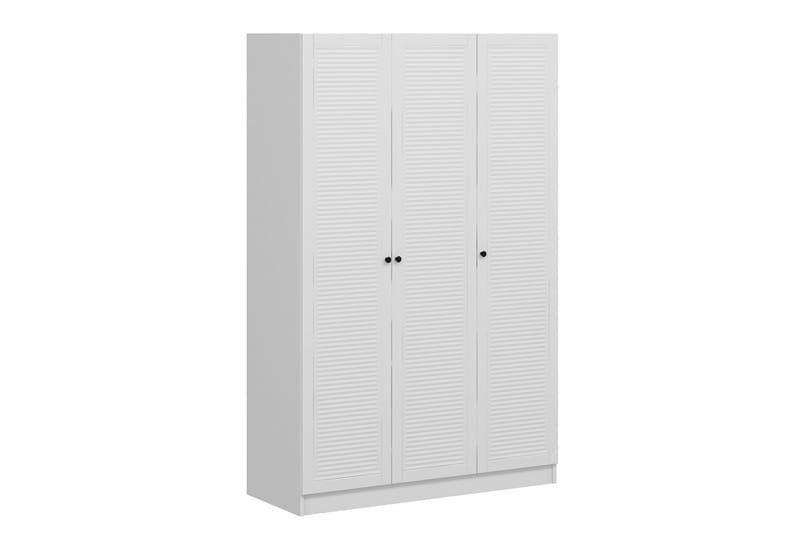 Garderobe Cambrian 135 cm - Hvit - Oppbevaring - Garderober & garderobesystem