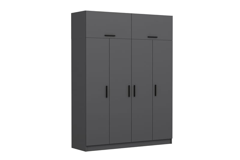 Garderobe Cambrian 180 cm - Antrasitt - Oppbevaring - Garderober & garderobesystem