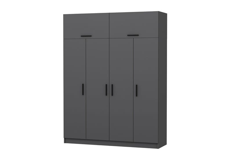 Garderobe Cambrian 180 cm - Antrasitt - Oppbevaring - Garderober & garderobesystem