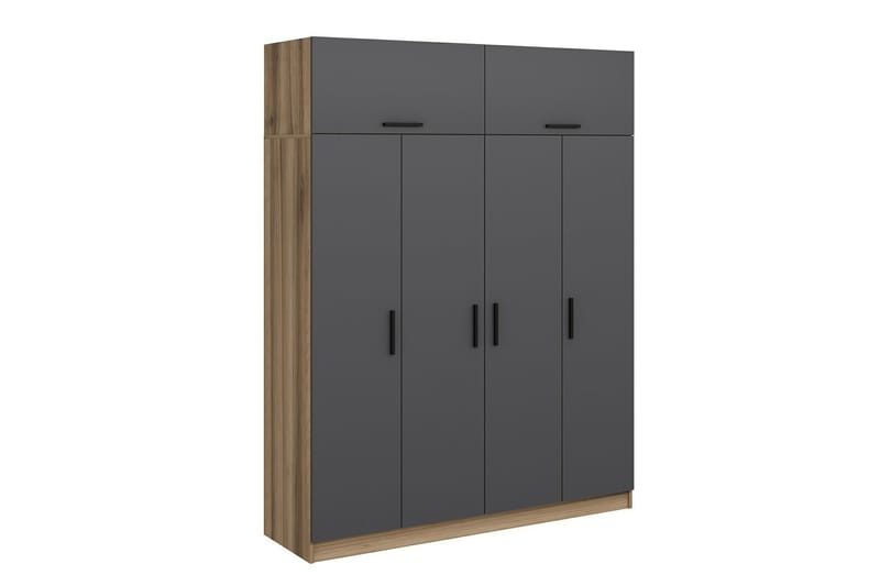 Garderobe Cambrian 180 cm - Antrasitt - Oppbevaring - Garderober & garderobesystem