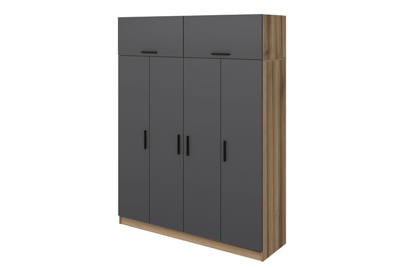 Garderobe Cambrian 180 cm - Antrasitt - Oppbevaring - Garderober & garderobesystem