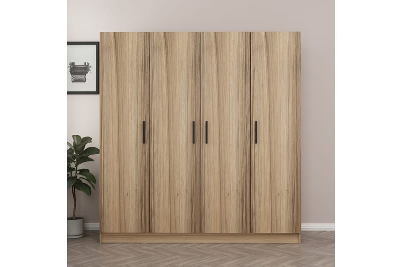 Garderobe Cambrian 180 cm - Brun - Oppbevaring - Garderober & garderobesystem