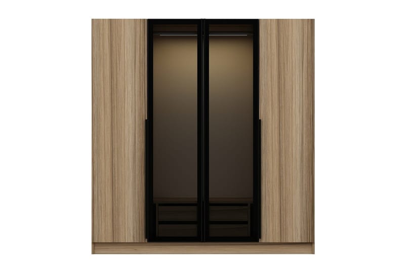 Garderobe Cambrian 180 cm - Brun - Oppbevaring - Garderober & garderobesystem