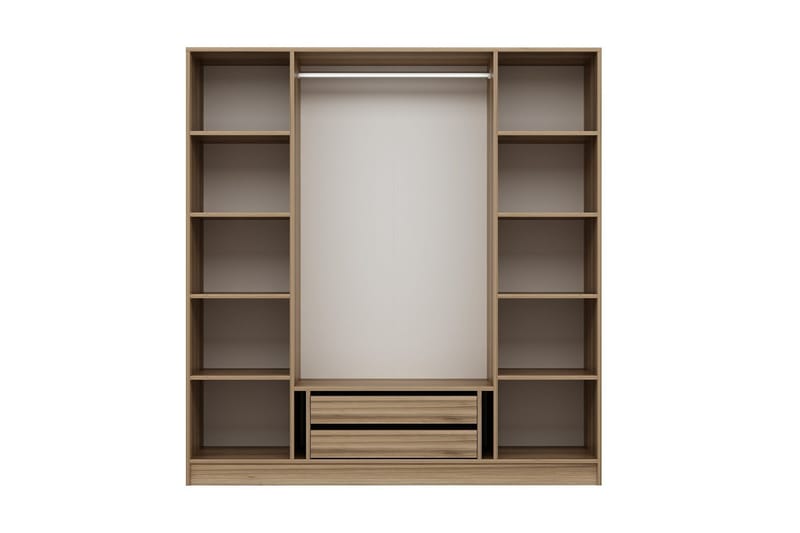 Garderobe Cambrian 180 cm - Brun - Oppbevaring - Garderober & garderobesystem