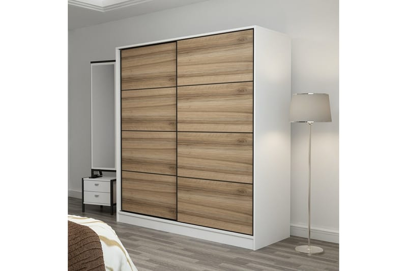 Garderobe Cambrian 180 cm - Brun - Oppbevaring - Garderober & garderobesystem