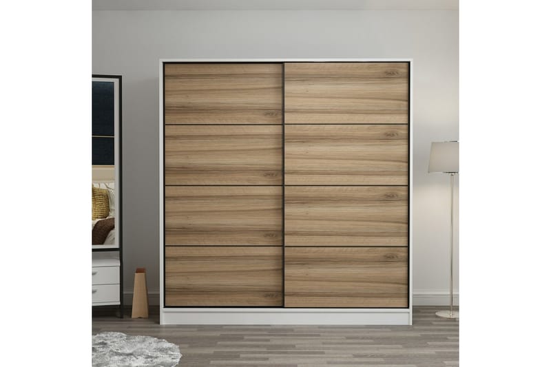 Garderobe Cambrian 180 cm - Brun - Oppbevaring - Garderober & garderobesystem