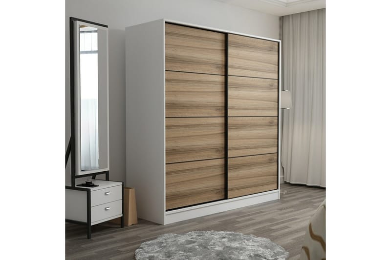 Garderobe Cambrian 180 cm - Brun - Oppbevaring - Garderober & garderobesystem