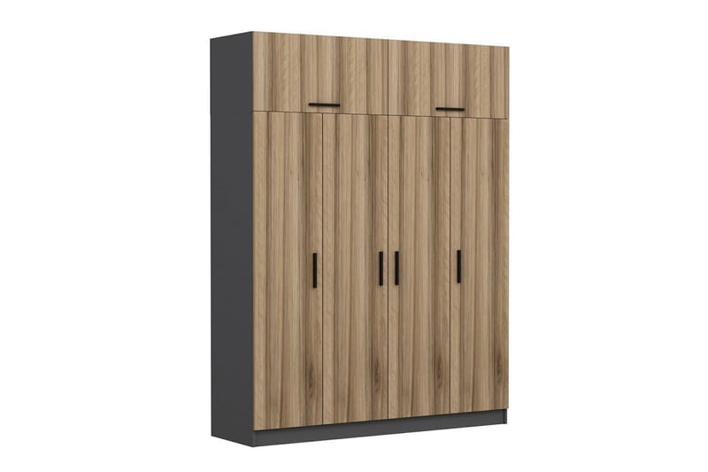 Garderobe Cambrian 180 cm - Brun - Oppbevaring - Garderober & garderobesystem