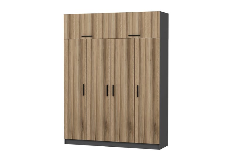 Garderobe Cambrian 180 cm - Brun - Oppbevaring - Garderober & garderobesystem