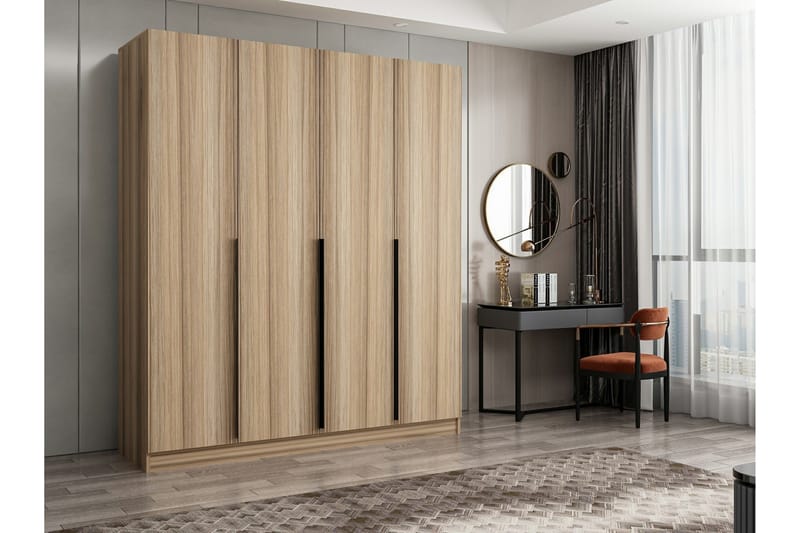 Garderobe Cambrian 180 cm - Eik - Oppbevaring - Garderober & garderobesystem