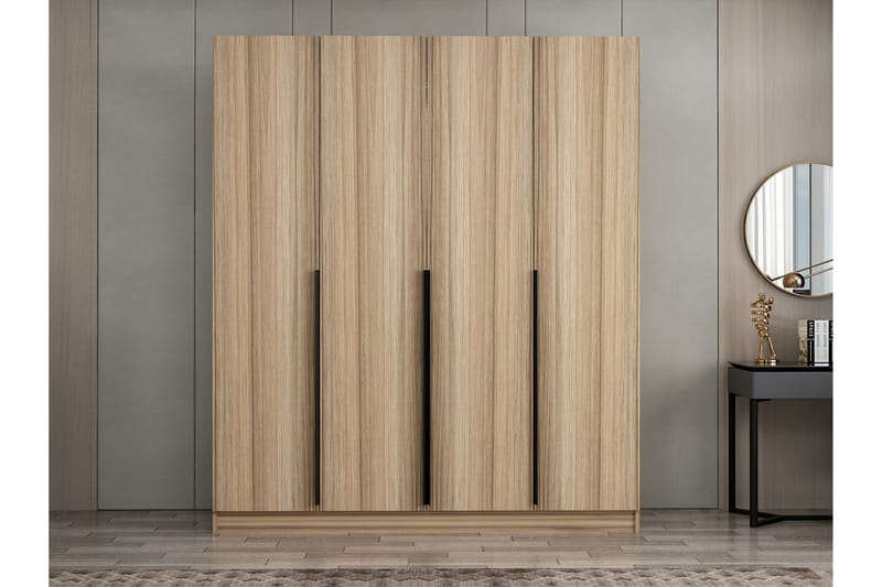 Garderobe Cambrian 180 cm - Eik - Oppbevaring - Garderober & garderobesystem