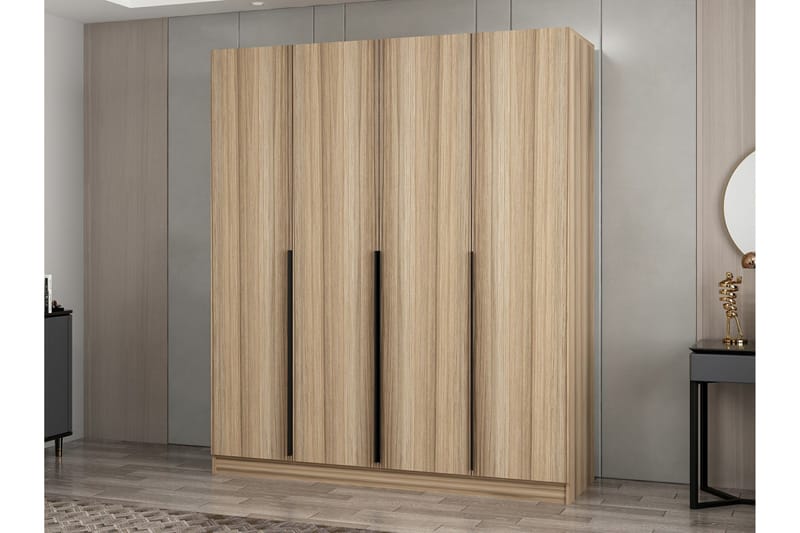 Garderobe Cambrian 180 cm - Eik - Oppbevaring - Garderober & garderobesystem