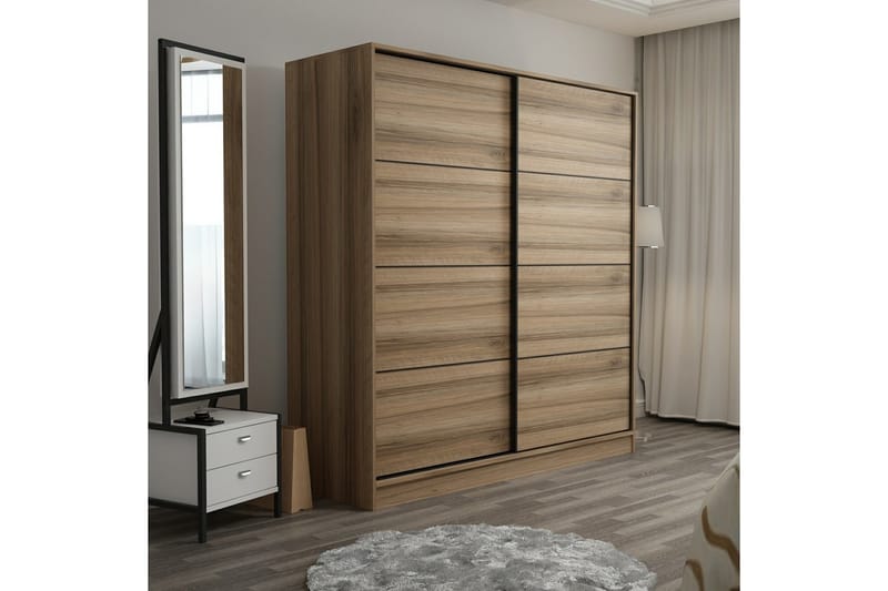 Garderobe Cambrian 180 cm - Eik - Oppbevaring - Garderober & garderobesystem