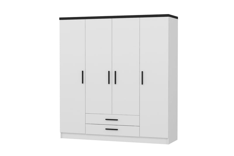 Garderobe Cambrian 180 cm - Hvit - Oppbevaring - Garderober & garderobesystem