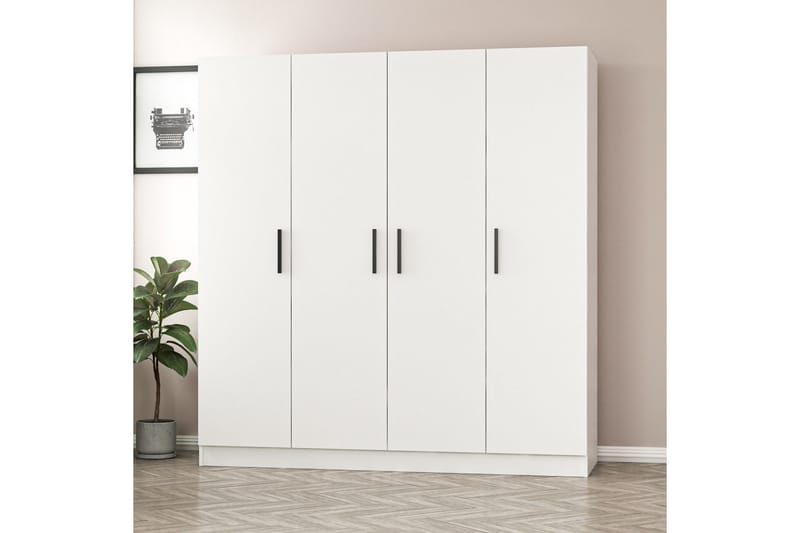 Garderobe Cambrian 180 cm - Hvit - Oppbevaring - Garderober & garderobesystem