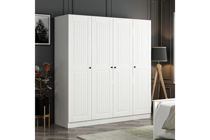 Garderobe Cambrian 180 cm - Hvit - Oppbevaring - Garderober & garderobesystem