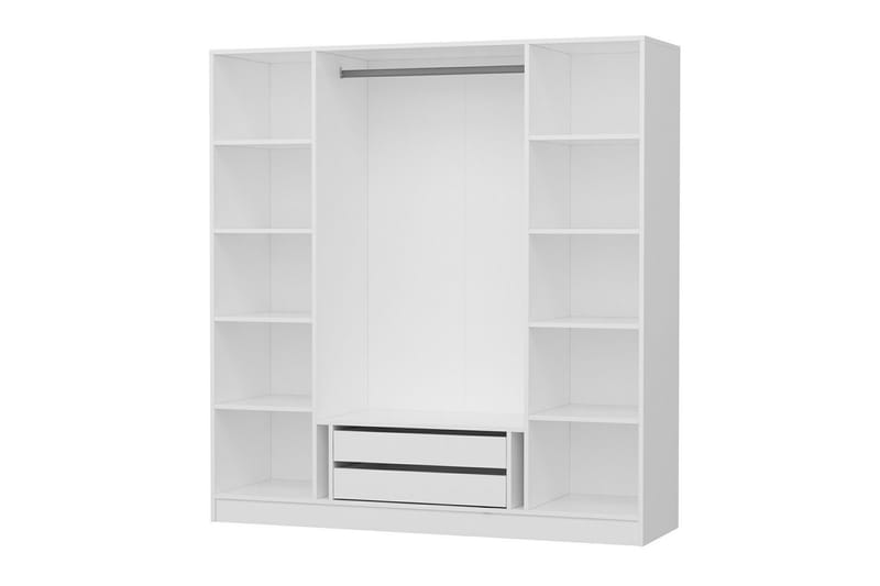 Garderobe Cambrian 180 cm - Hvit - Oppbevaring - Garderober & garderobesystem