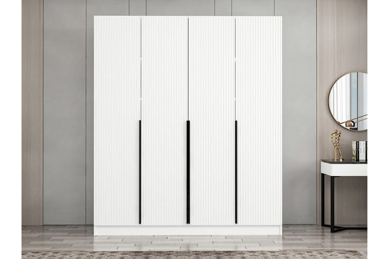 Garderobe Cambrian 180 cm - Hvit - Oppbevaring - Garderober & garderobesystem