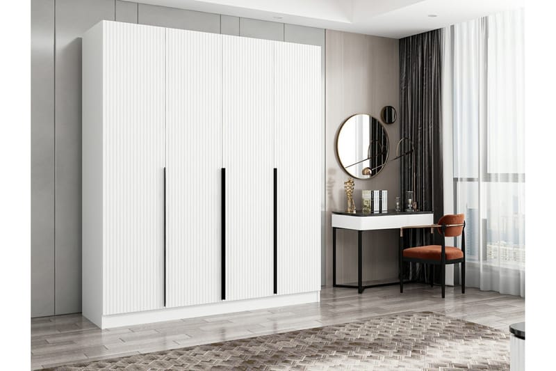 Garderobe Cambrian 180 cm - Hvit - Oppbevaring - Garderober & garderobesystem