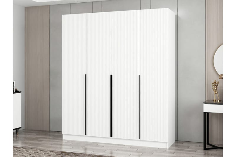 Garderobe Cambrian 180 cm - Hvit - Oppbevaring - Garderober & garderobesystem