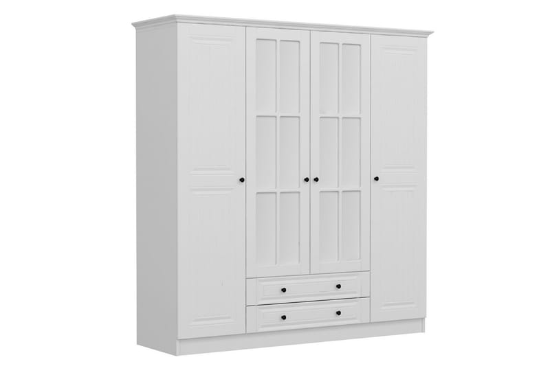 Garderobe Cambrian 180 cm - Hvit - Oppbevaring - Garderober & garderobesystem