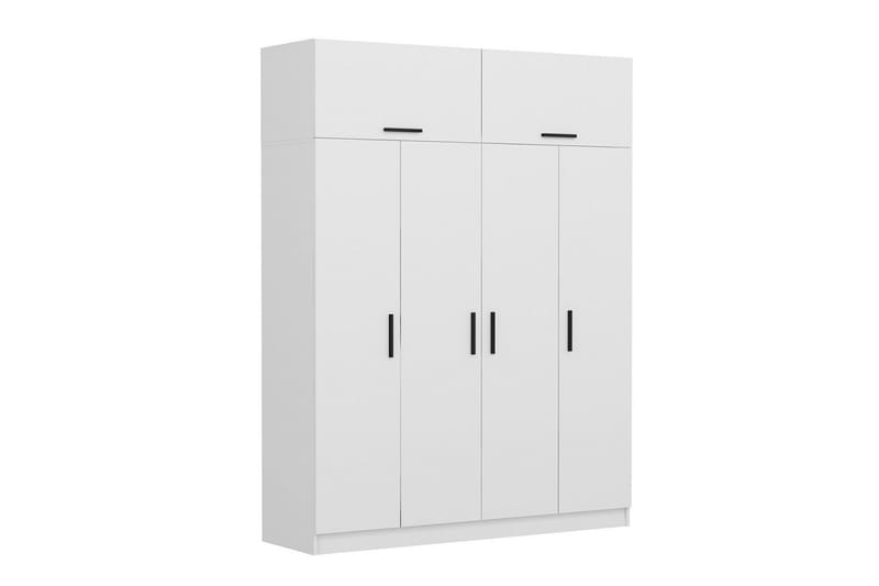 Garderobe Cambrian 180 cm - Hvit - Oppbevaring - Garderober & garderobesystem