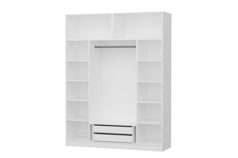 Garderobe Cambrian 180 cm - Hvit - Oppbevaring - Garderober & garderobesystem