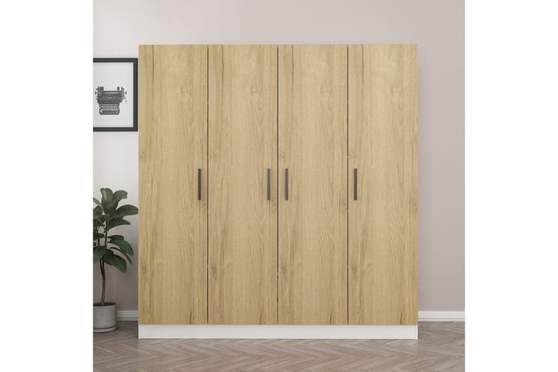 Garderobe Cambrian 180 cm - Valnøtt - Oppbevaring - Garderober & garderobesystem