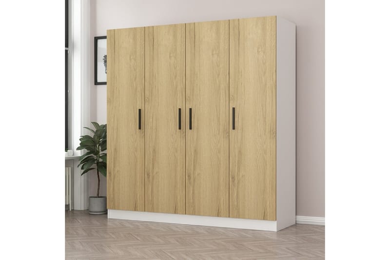 Garderobe Cambrian 180 cm - Valnøtt - Oppbevaring - Garderober & garderobesystem