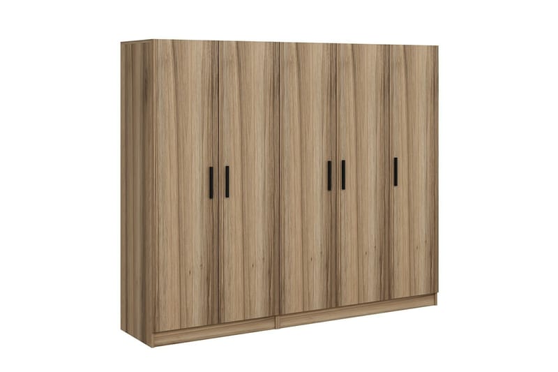 Garderobe Cambrian 225 cm - Brun - Oppbevaring - Garderober & garderobesystem