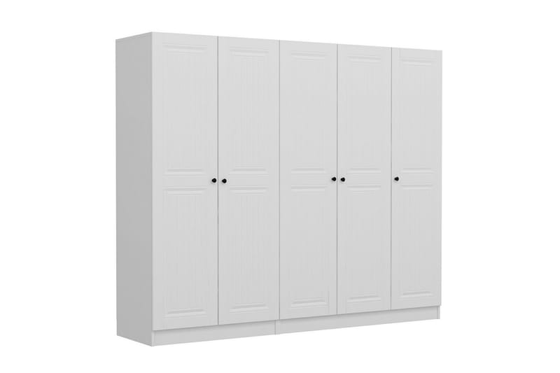 Garderobe Cambrian 225 cm - Hvit - Oppbevaring - Garderober & garderobesystem