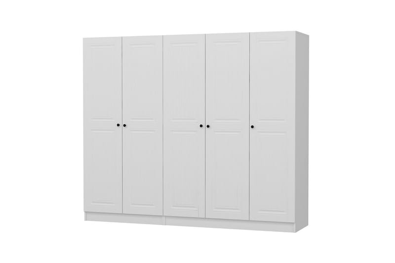 Garderobe Cambrian 225 cm - Hvit - Oppbevaring - Garderober & garderobesystem