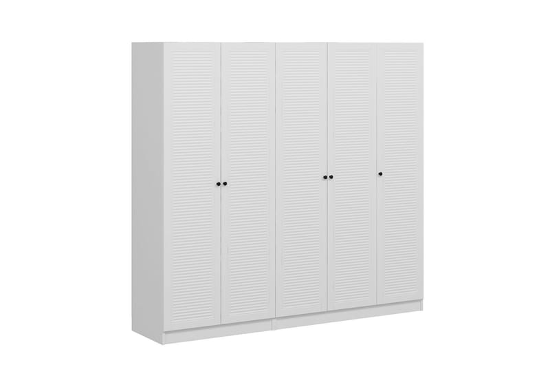 Garderobe Cambrian 225 cm - Hvit - Oppbevaring - Garderober & garderobesystem