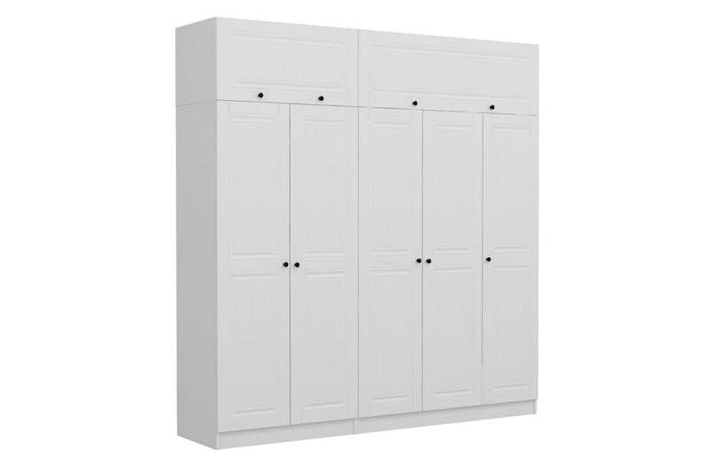 Garderobe Cambrian 225 cm - Hvit - Oppbevaring - Garderober & garderobesystem