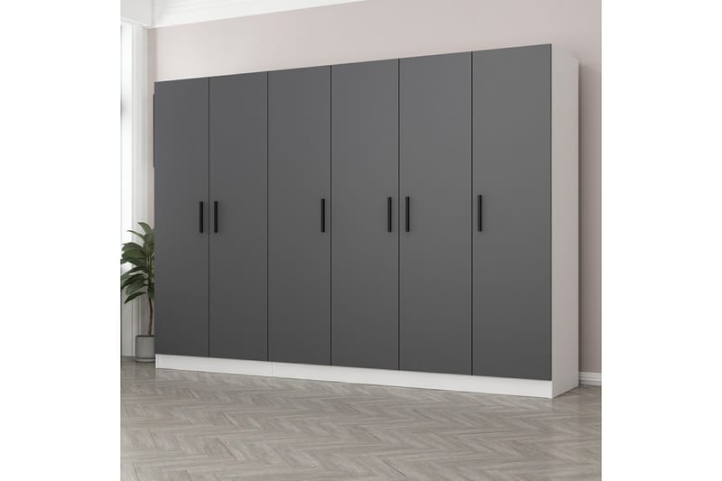 Garderobe Cambrian 270 cm - Antrasitt - Oppbevaring - Garderober & garderobesystem