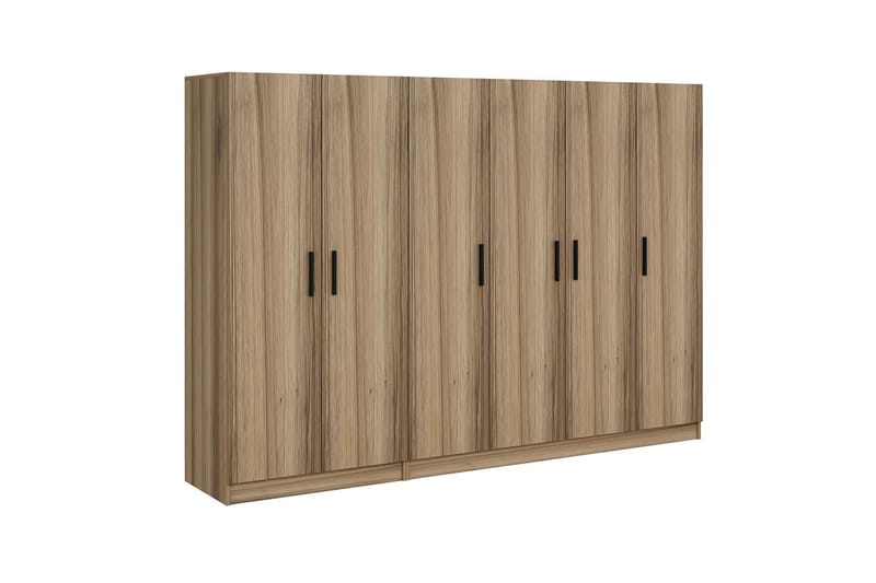 Garderobe Cambrian 270 cm - Brun - Oppbevaring - Garderober & garderobesystem