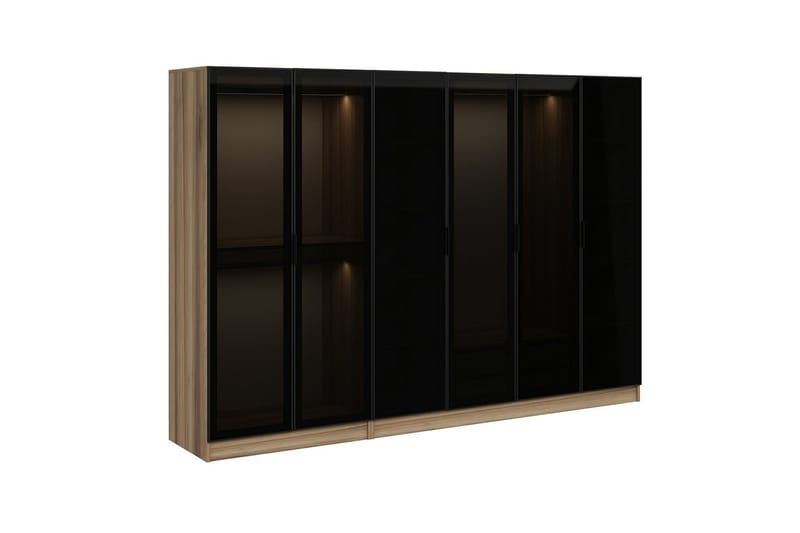 Garderobe Cambrian 270 cm - Brun - Oppbevaring - Garderober & garderobesystem