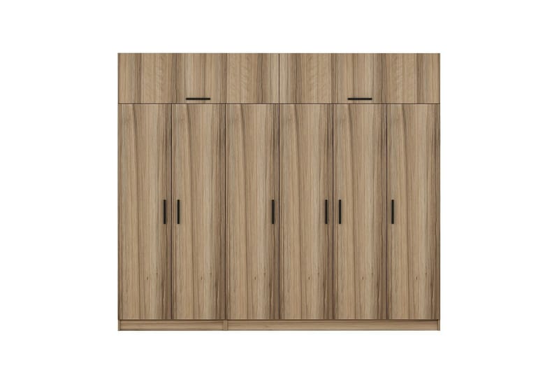 Garderobe Cambrian 270 cm - Brun - Oppbevaring - Garderober & garderobesystem